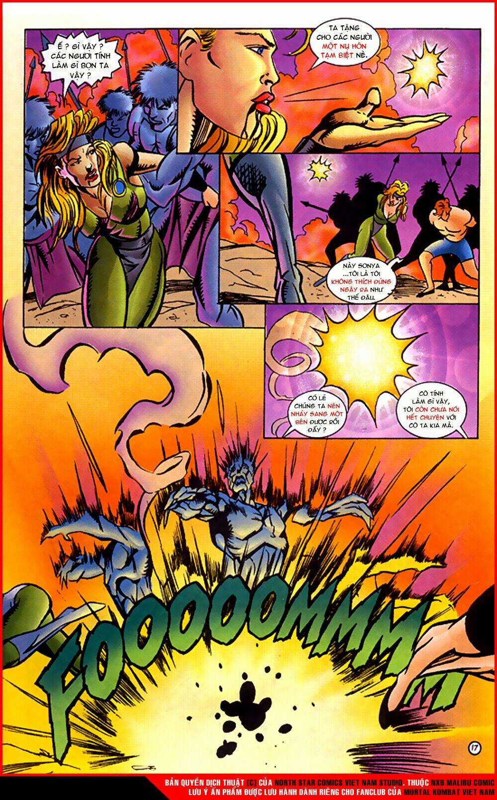 Mortal Kombat Malibu Comic Chapter 4 trang 17