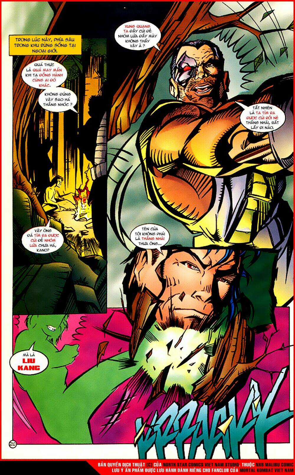 Mortal Kombat Malibu Comic Chapter 4 trang 20