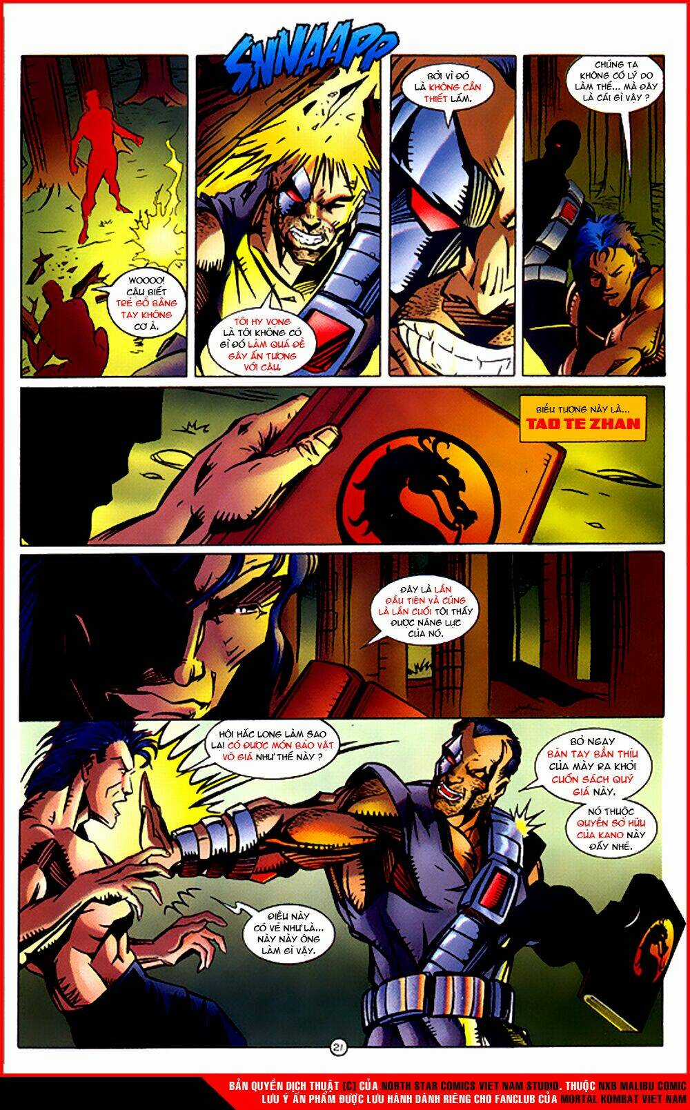 Mortal Kombat Malibu Comic Chapter 4 trang 21