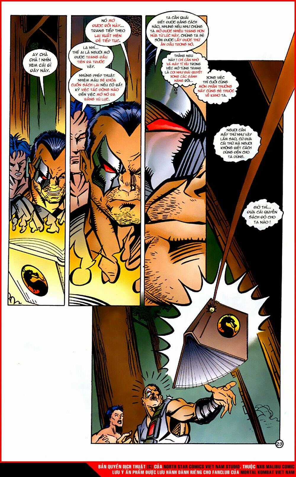 Mortal Kombat Malibu Comic Chapter 4 trang 23
