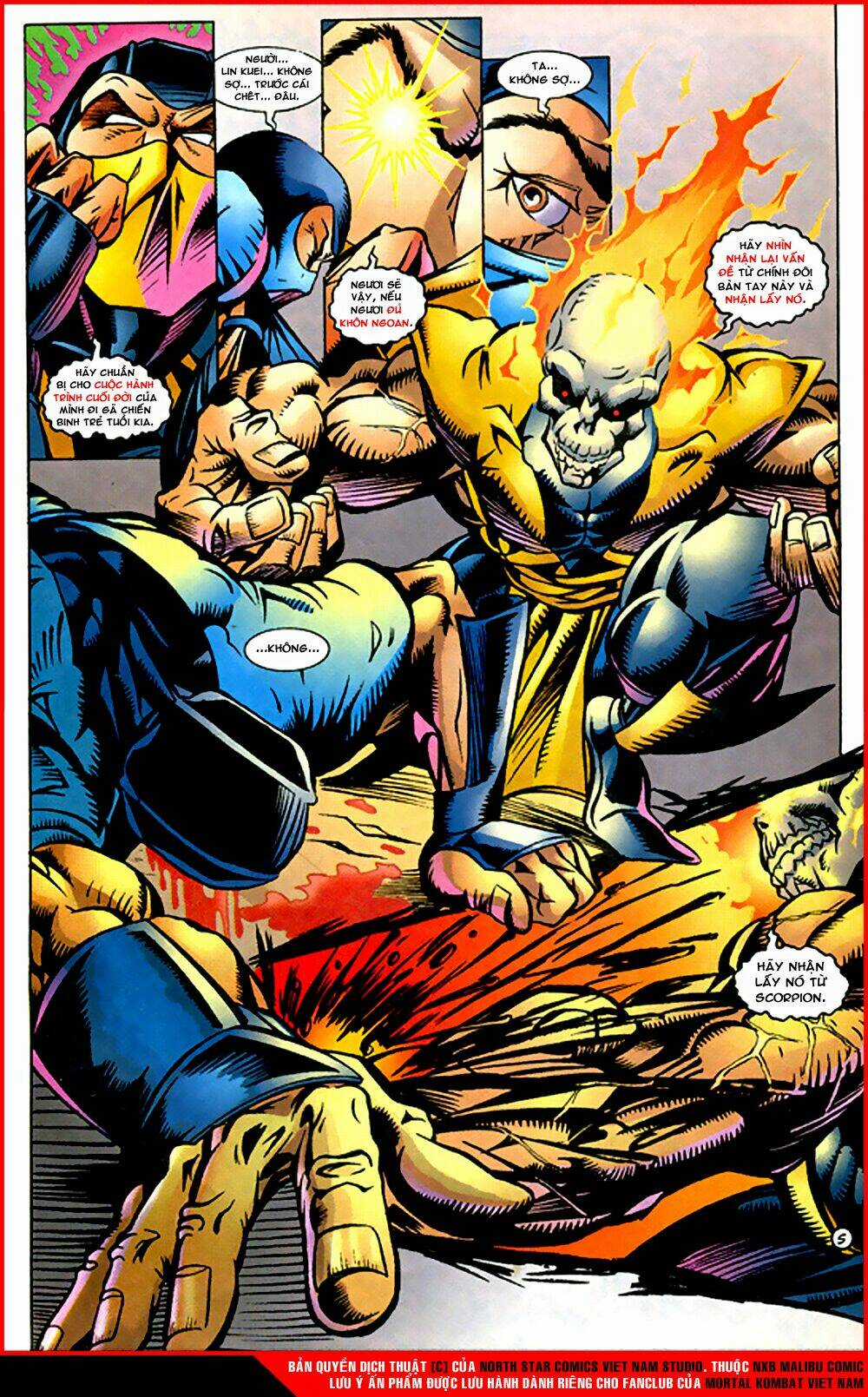 Mortal Kombat Malibu Comic Chapter 4 trang 5