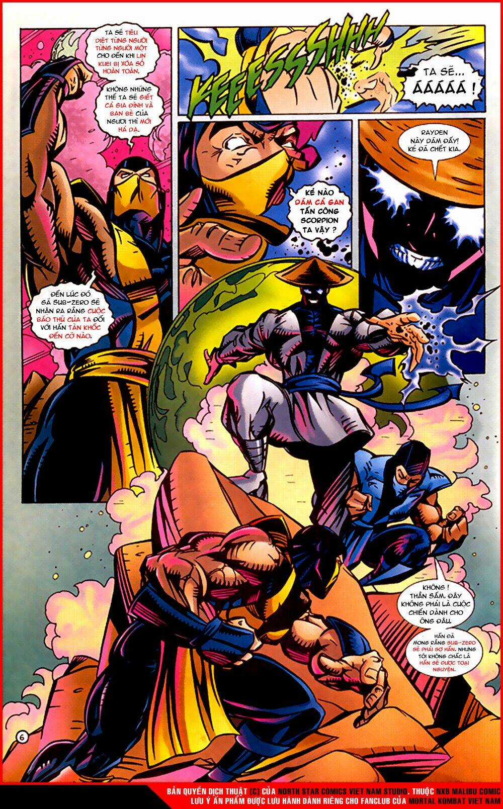 Mortal Kombat Malibu Comic Chapter 4 trang 6