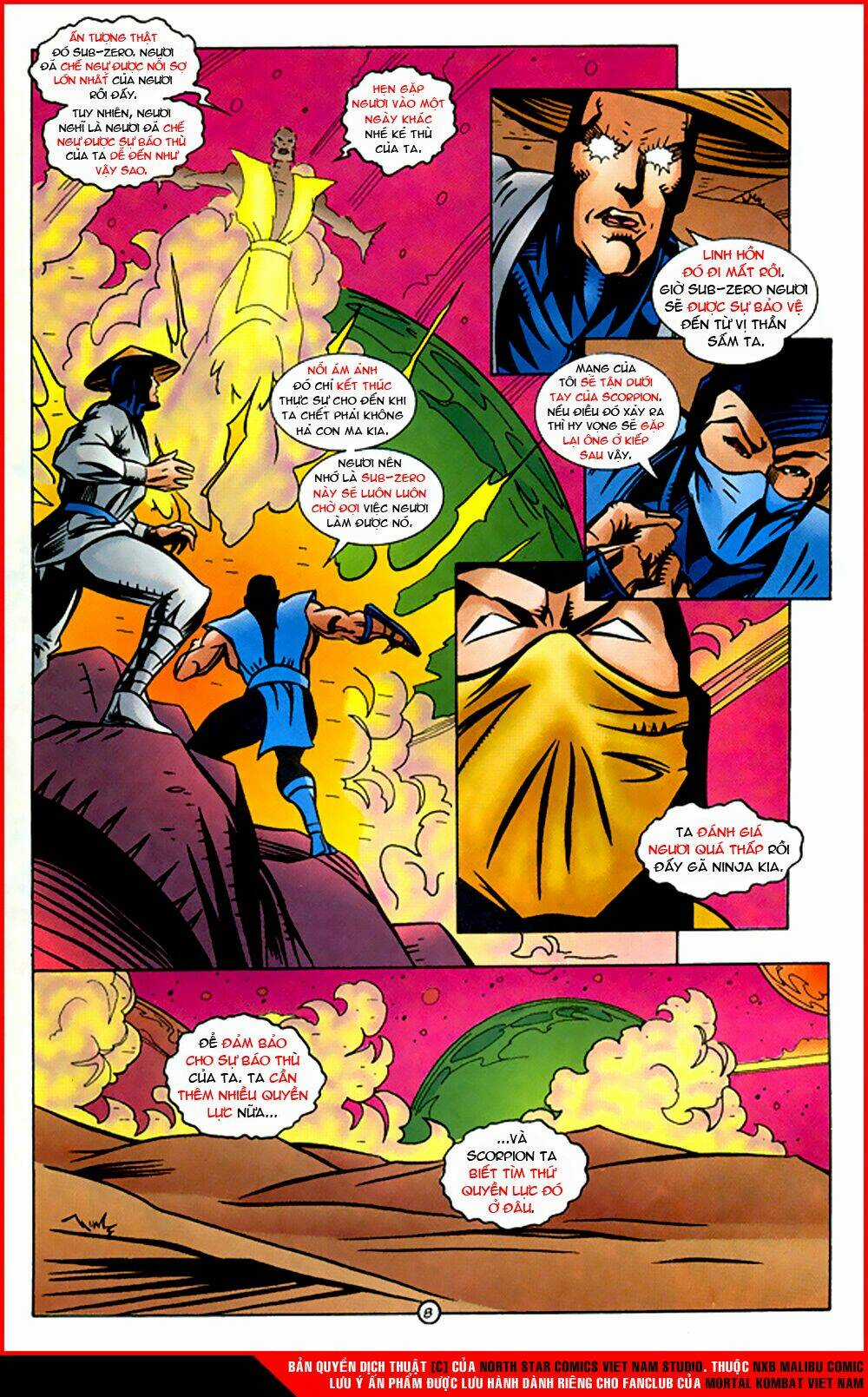 Mortal Kombat Malibu Comic Chapter 4 trang 8