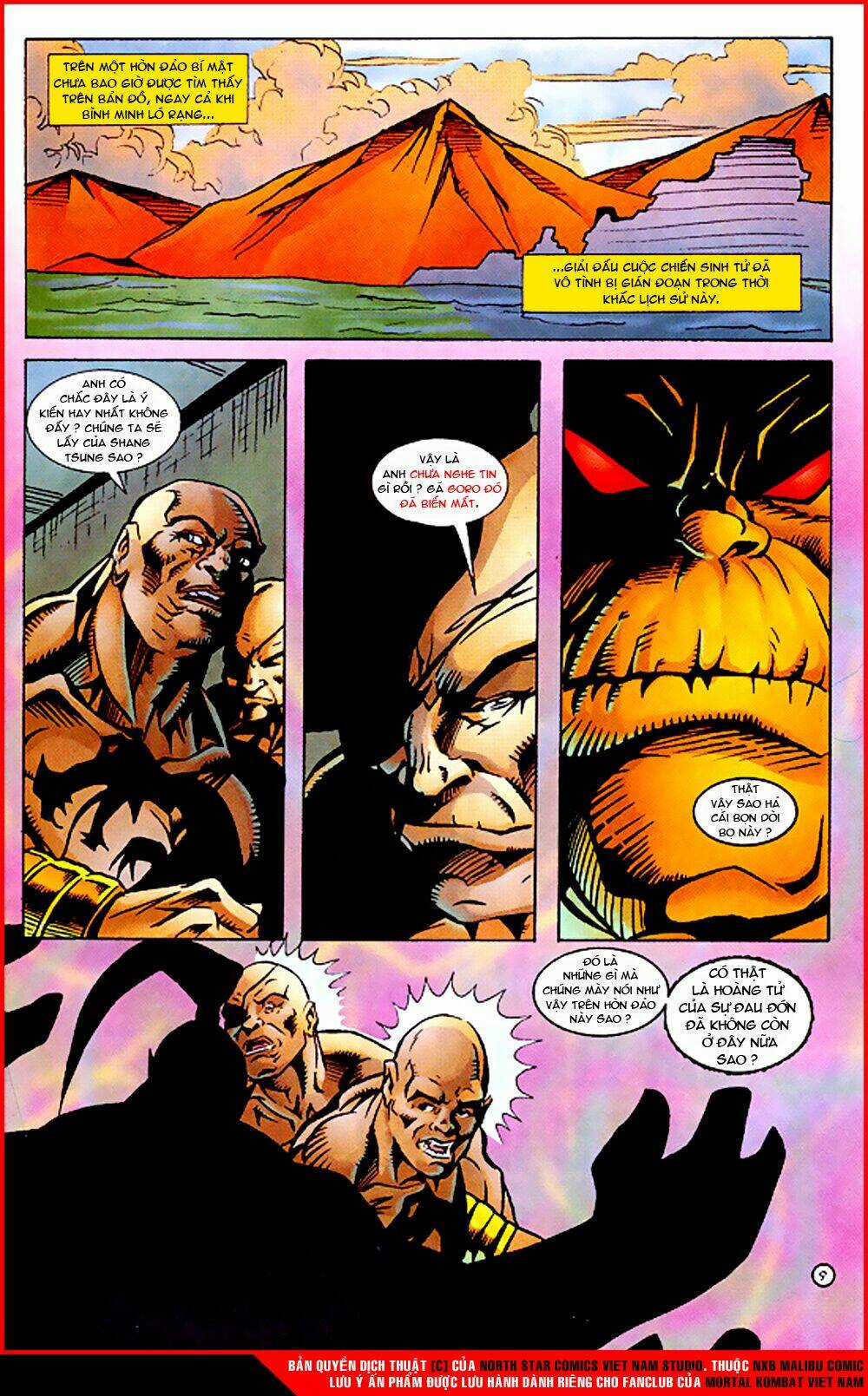 Mortal Kombat Malibu Comic Chapter 4 trang 9
