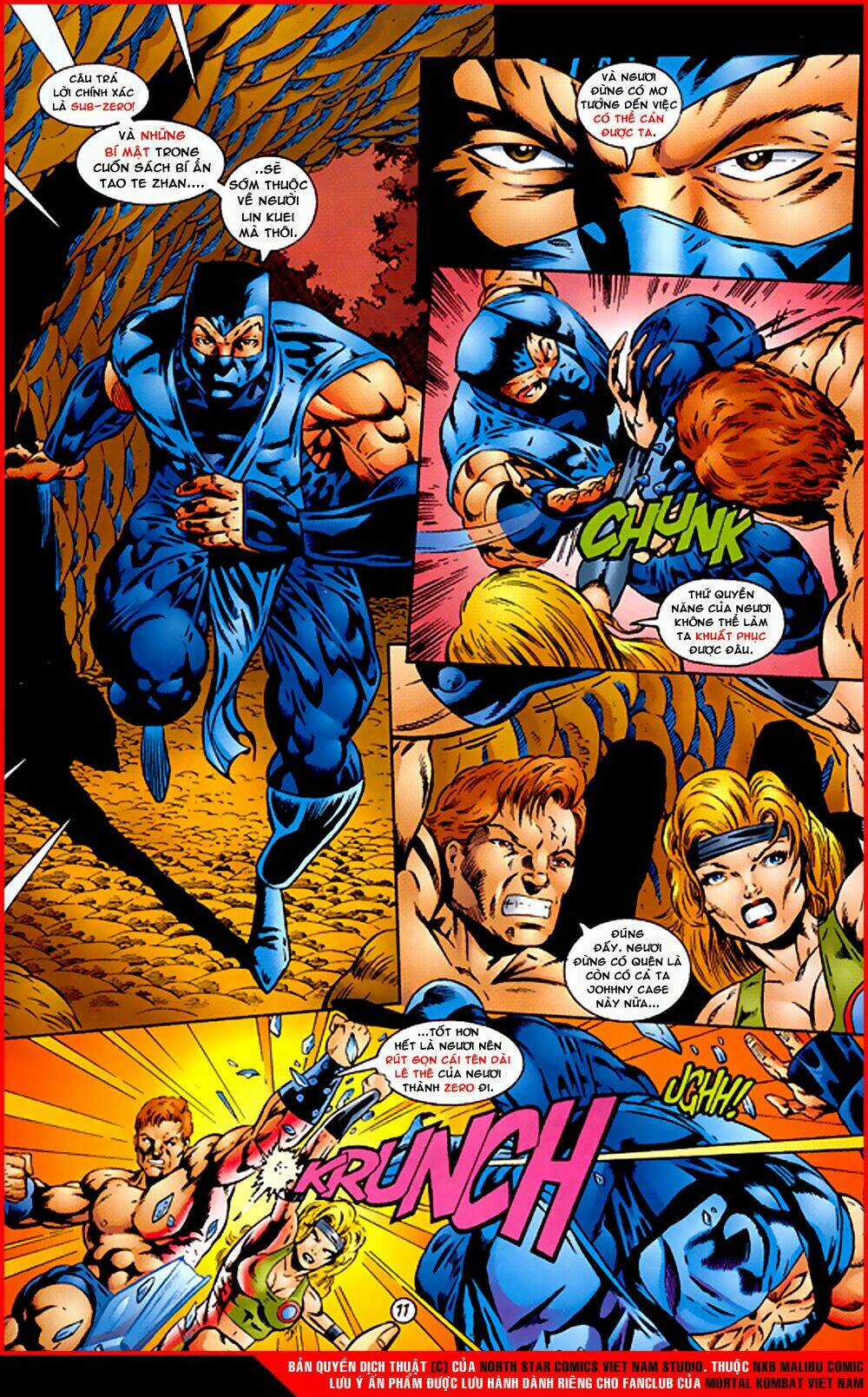 Mortal Kombat Malibu Comic Chapter 5 trang 11