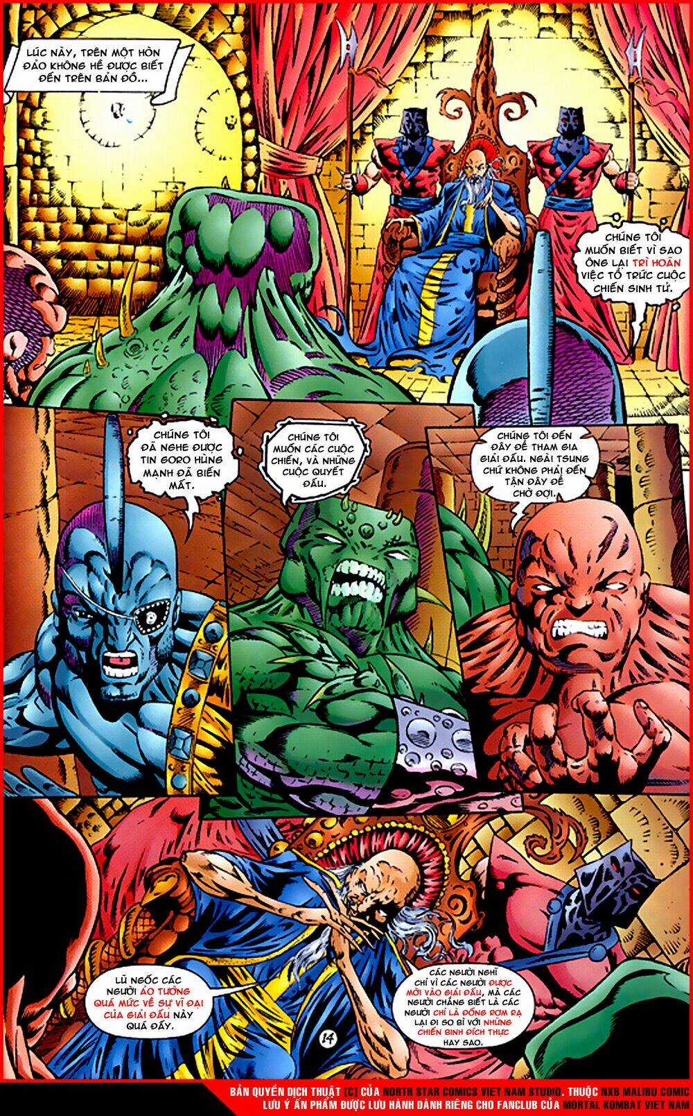 Mortal Kombat Malibu Comic Chapter 5 trang 14