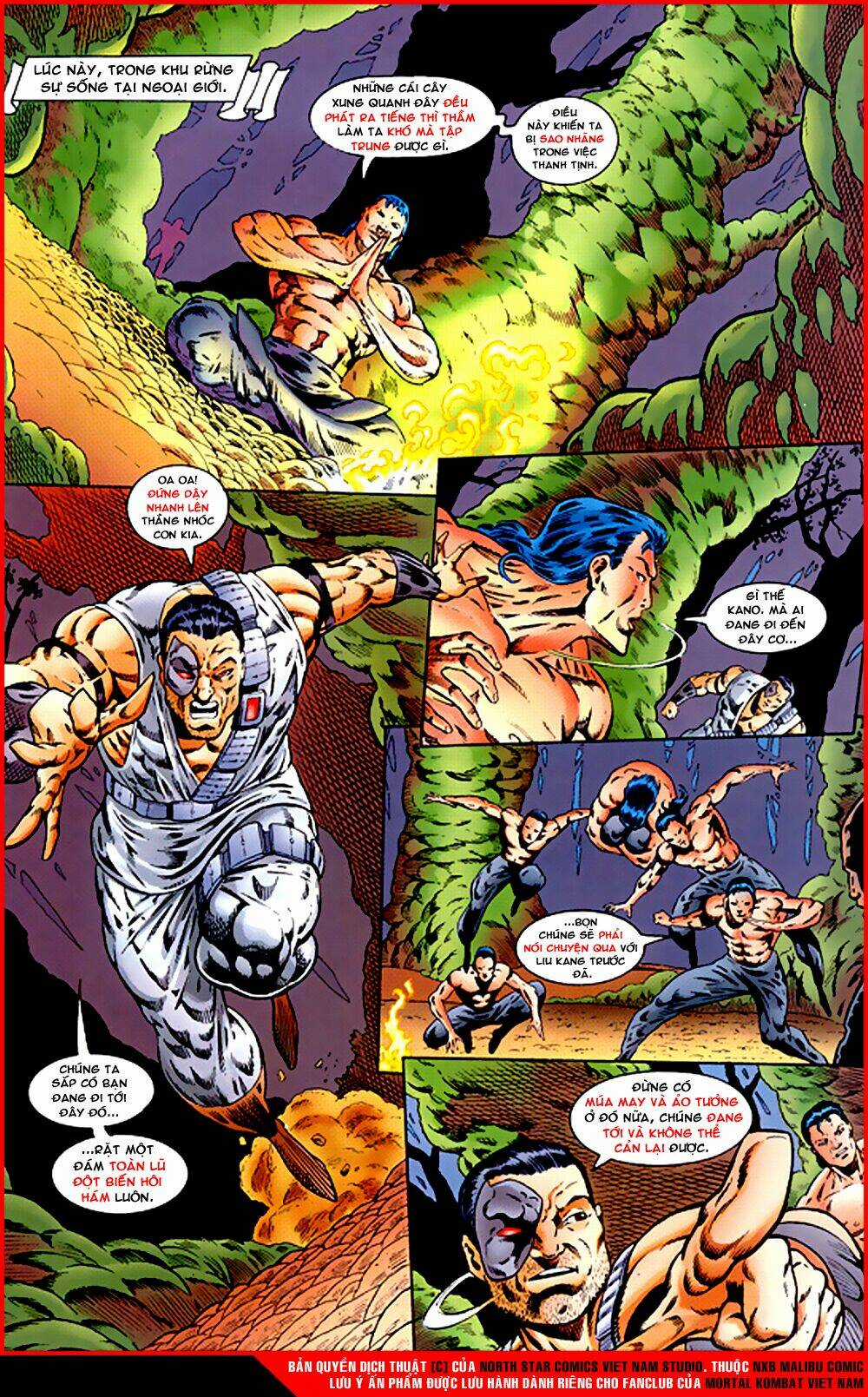 Mortal Kombat Malibu Comic Chapter 5 trang 17