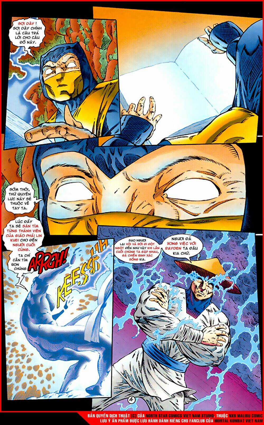 Mortal Kombat Malibu Comic Chapter 5 trang 4