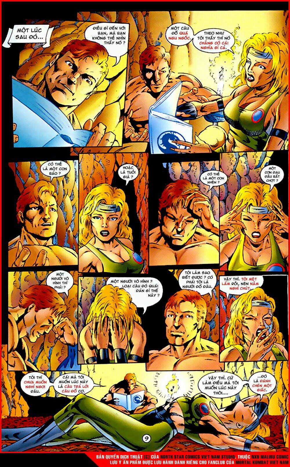 Mortal Kombat Malibu Comic Chapter 5 trang 9