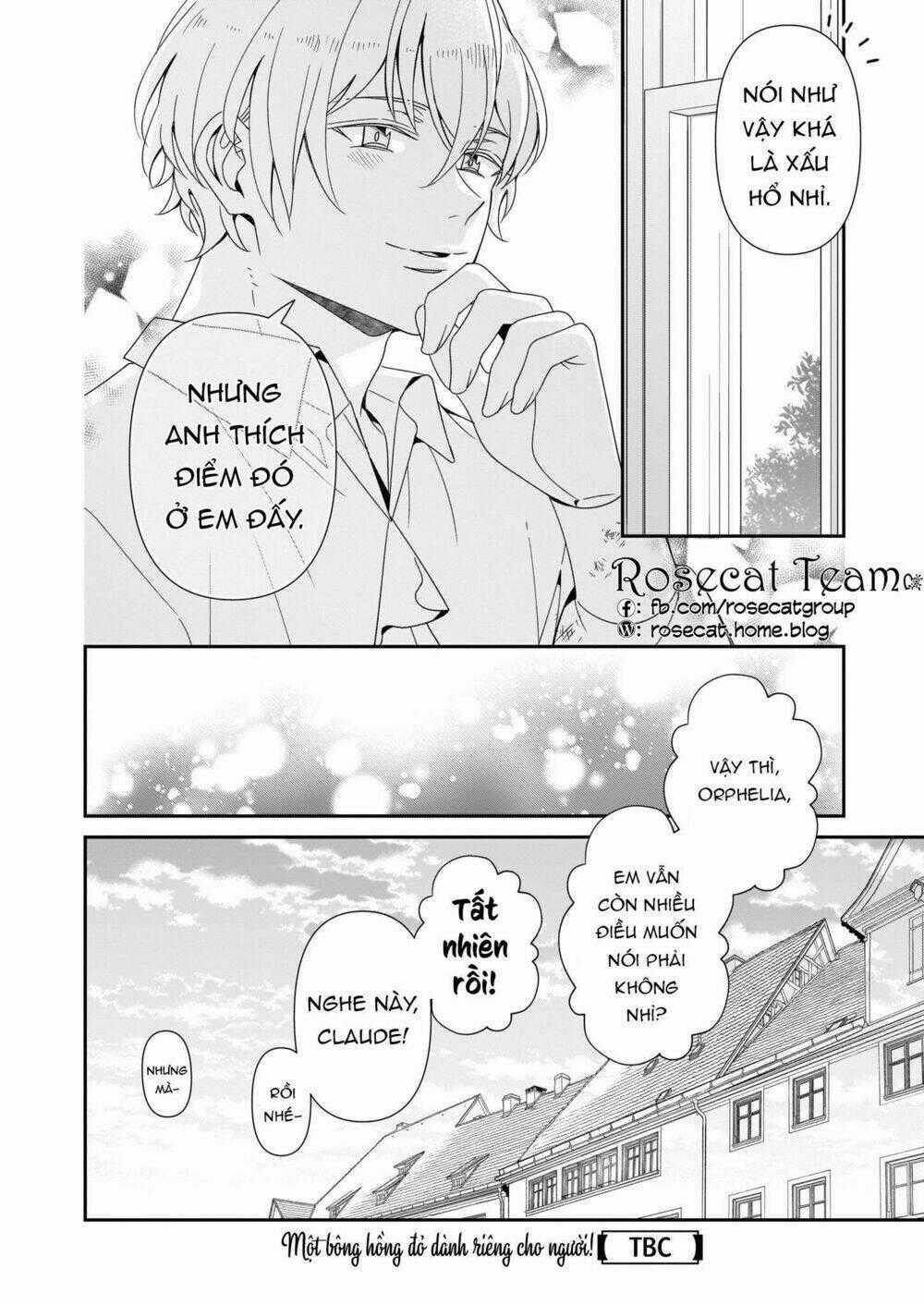 Một Bông Hồng Đỏ Dành Riêng Cho Người Chapter 2 trang 17