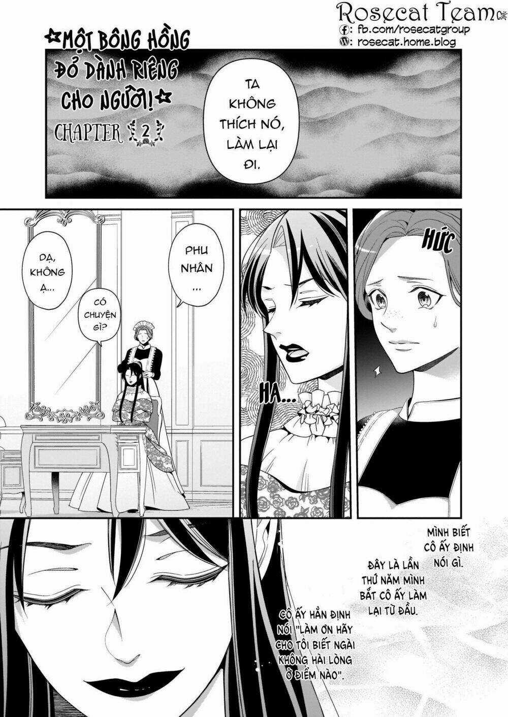 Một Bông Hồng Đỏ Dành Riêng Cho Người Chapter 2 trang 2