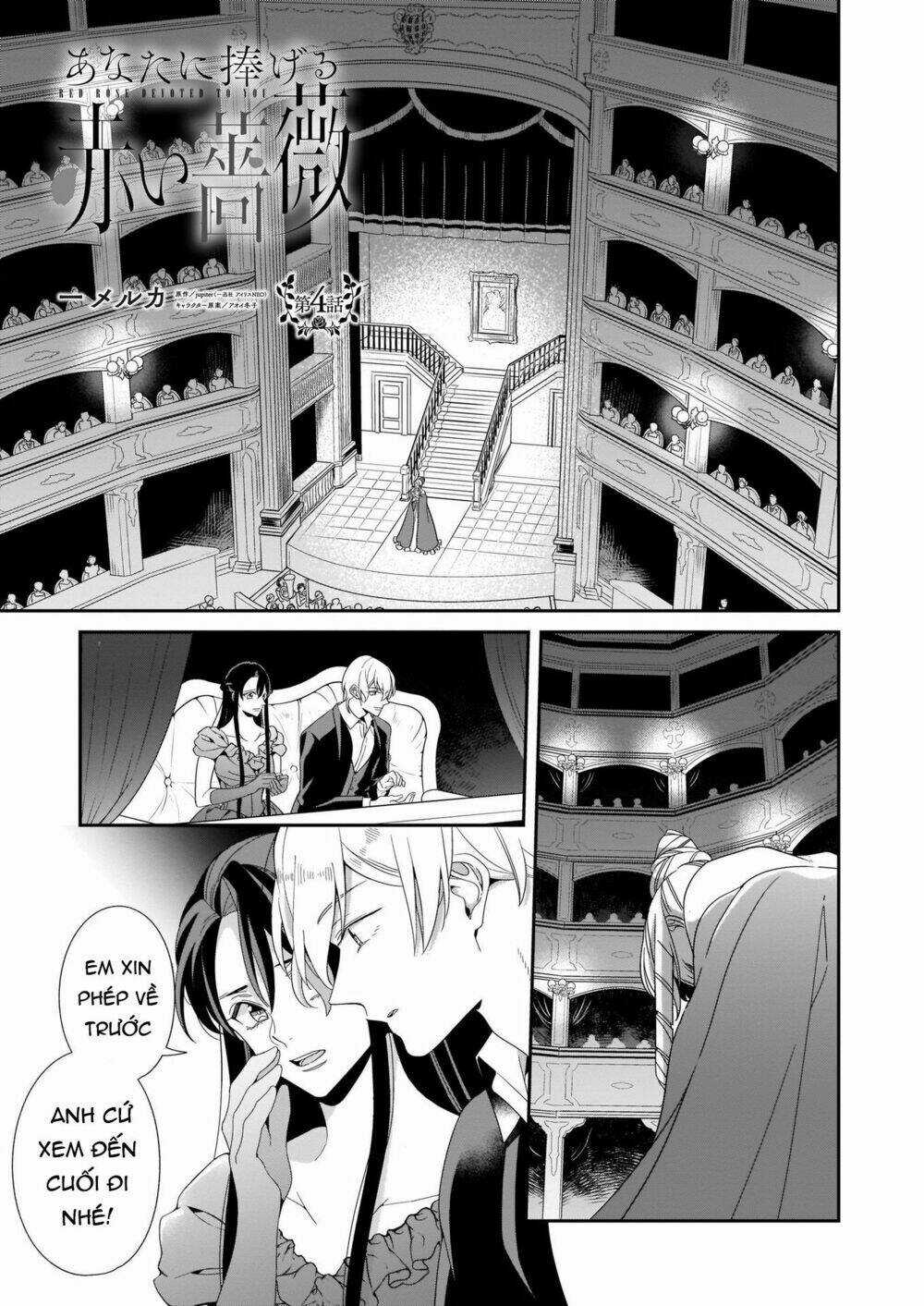 Một Bông Hồng Đỏ Dành Riêng Cho Người Chapter 4 trang 2