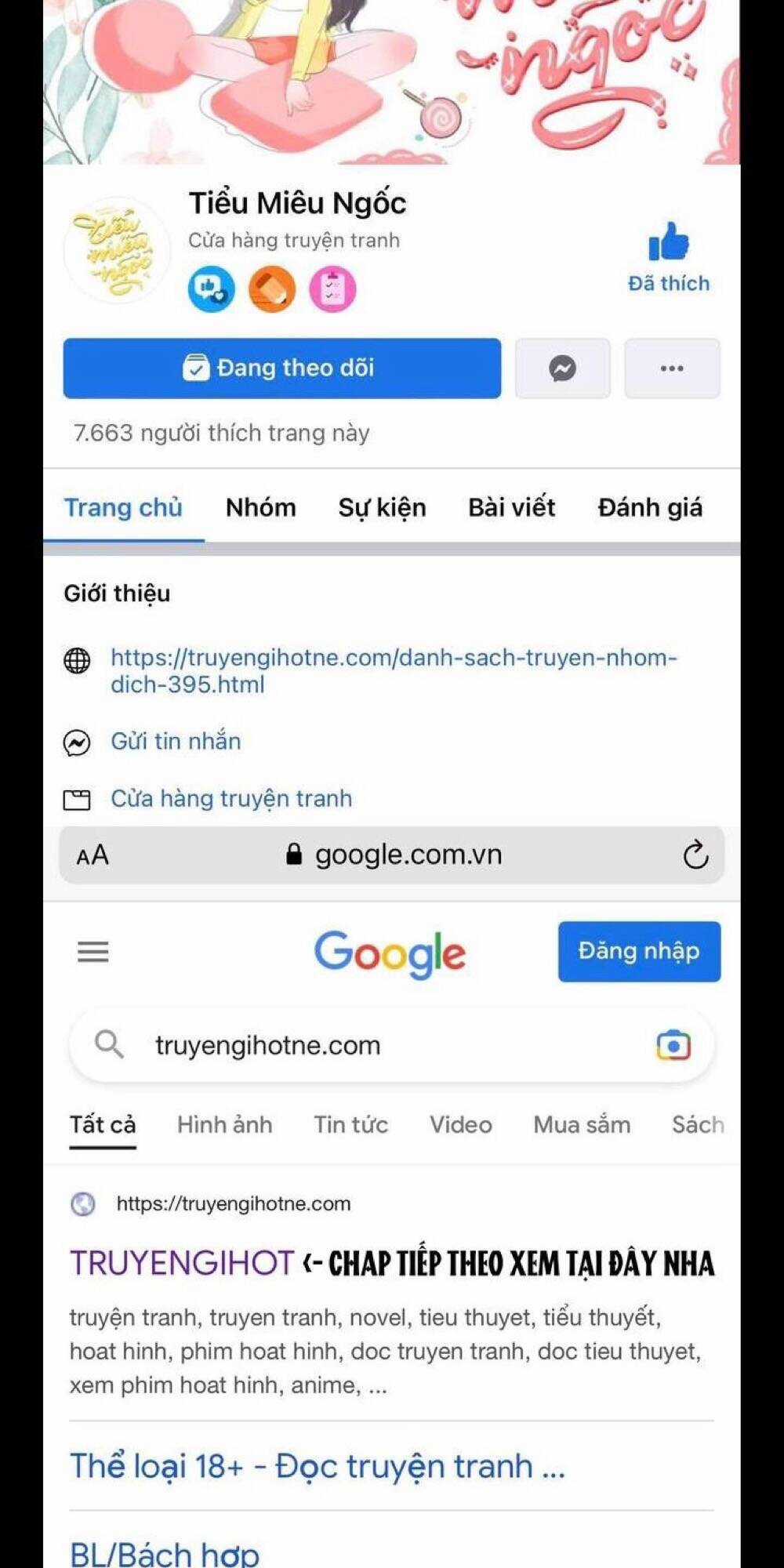 Một Đêm Sâu Đậm Của Adeline Chapter 54 trang 1
