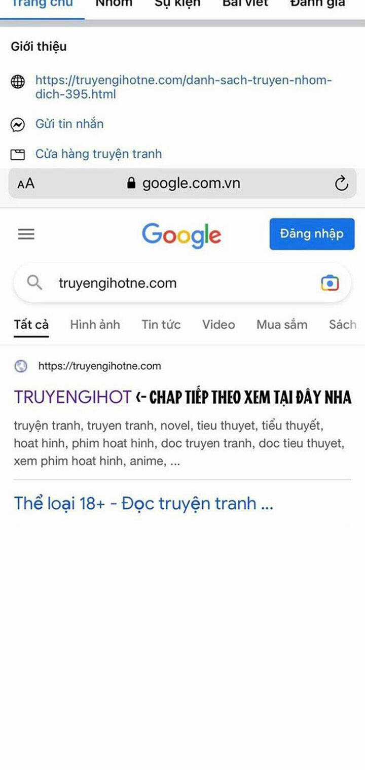Một Đêm Sâu Đậm Của Adeline Chapter 58 trang 1
