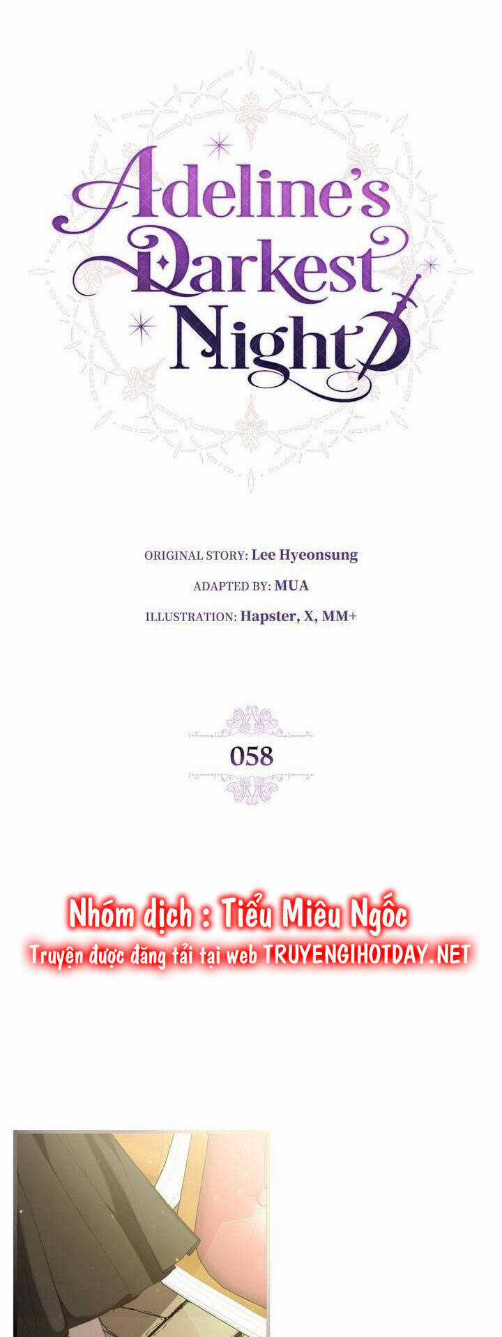 Một Đêm Sâu Đậm Của Adeline Chapter 58 trang 9