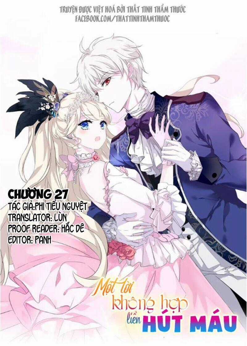 Một Lời Không Hợp Liền Hút Máu Chapter 27 trang 1