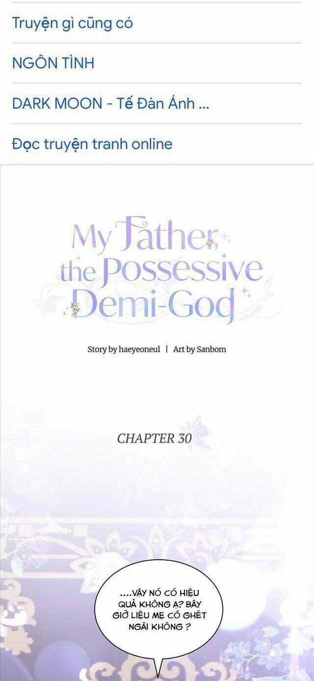 Một Ngày Nọ Cha Bỗng Dưng Xuất Hiện Chapter 30 trang 2