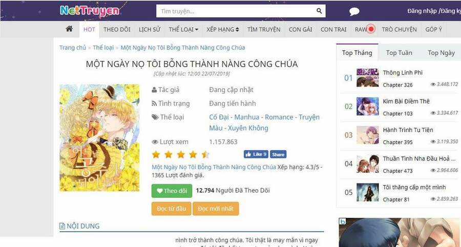 Một Ngày Nọ Tôi Bỗng Thành Nàng Công Chúa Chapter 28.5 trang 29