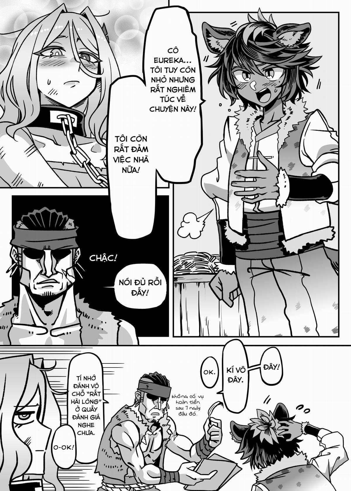 một nữ bá tước đã được tỏ tình bởi cậu bé người thú Chapter 1 trang 8