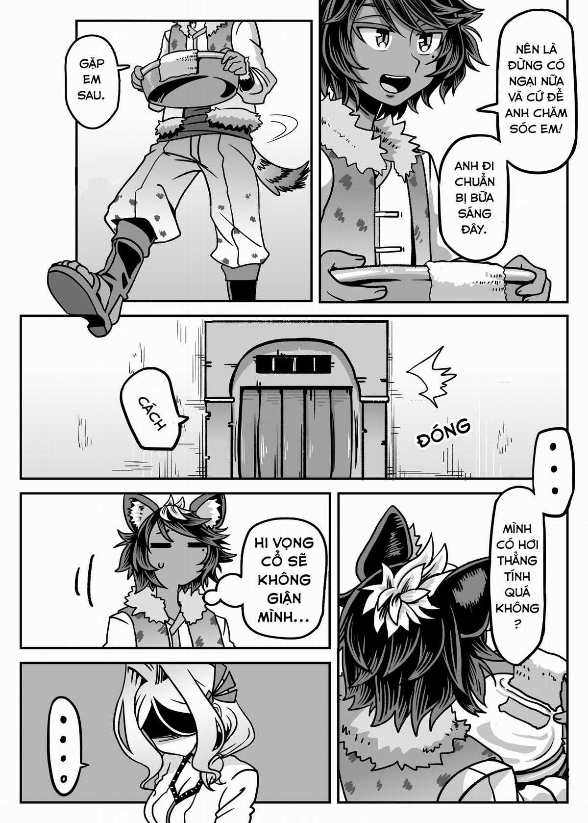 một nữ bá tước đã được tỏ tình bởi cậu bé người thú Chapter 2 trang 10