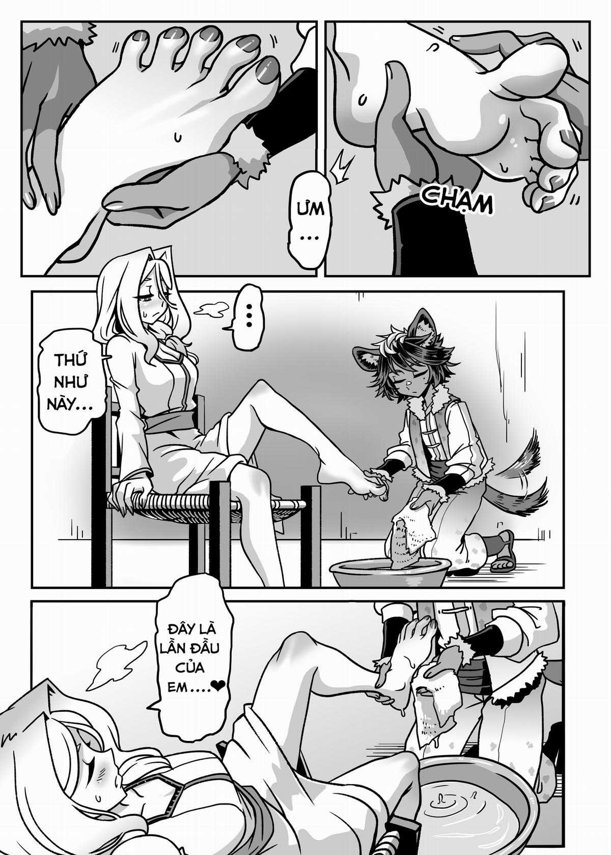 một nữ bá tước đã được tỏ tình bởi cậu bé người thú Chapter 2 trang 5