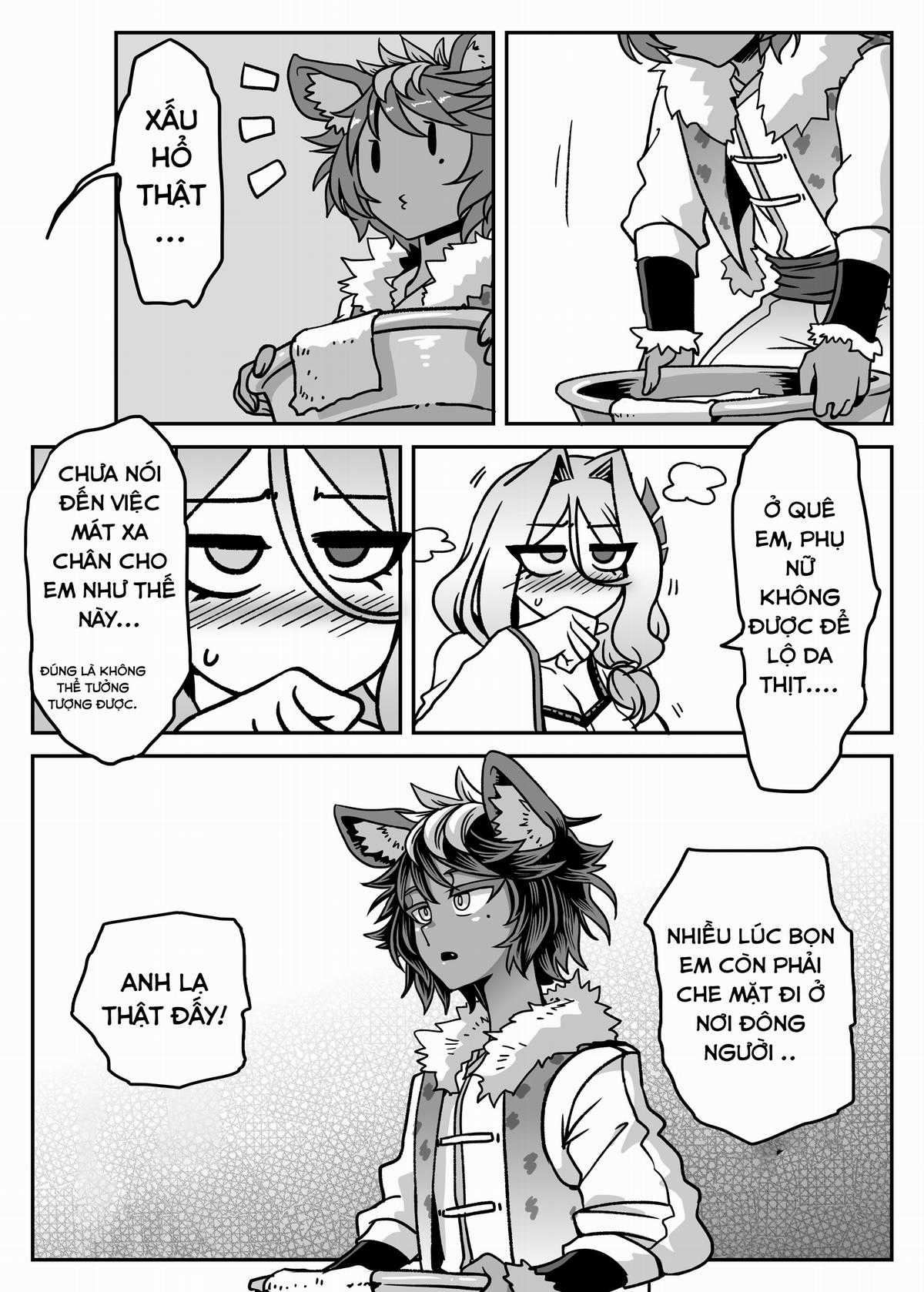 một nữ bá tước đã được tỏ tình bởi cậu bé người thú Chapter 2 trang 8