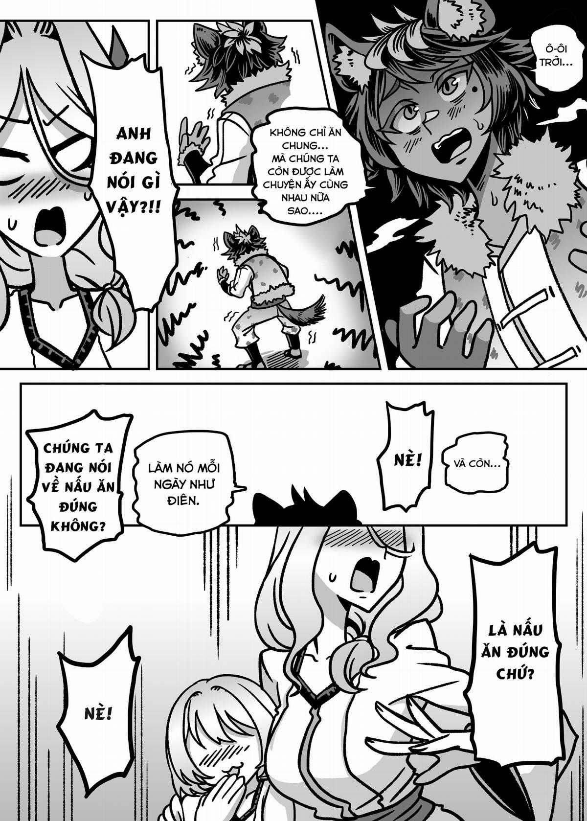 một nữ bá tước đã được tỏ tình bởi cậu bé người thú Chapter 3 trang 9