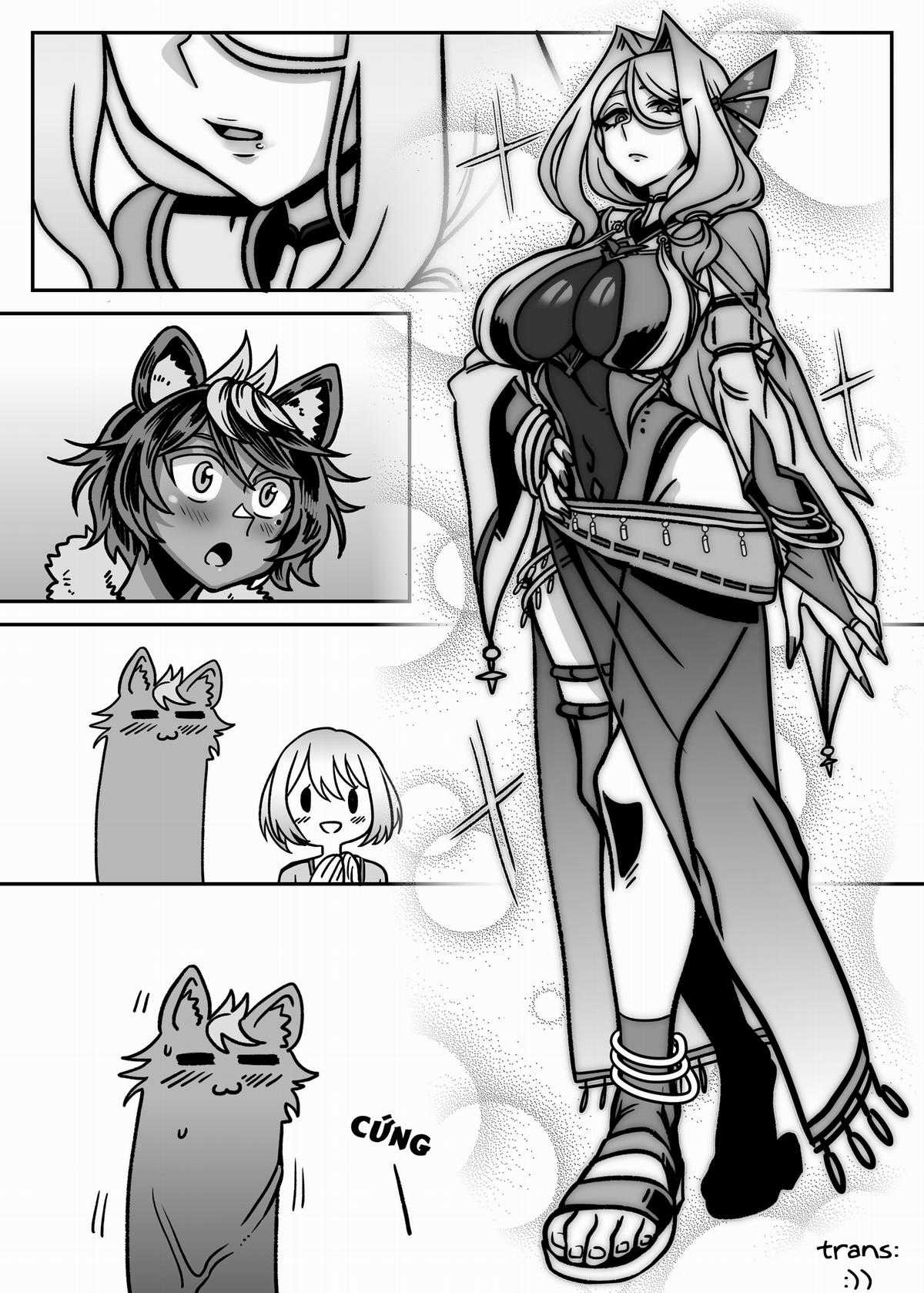 một nữ bá tước đã được tỏ tình bởi cậu bé người thú Chapter 4 trang 11