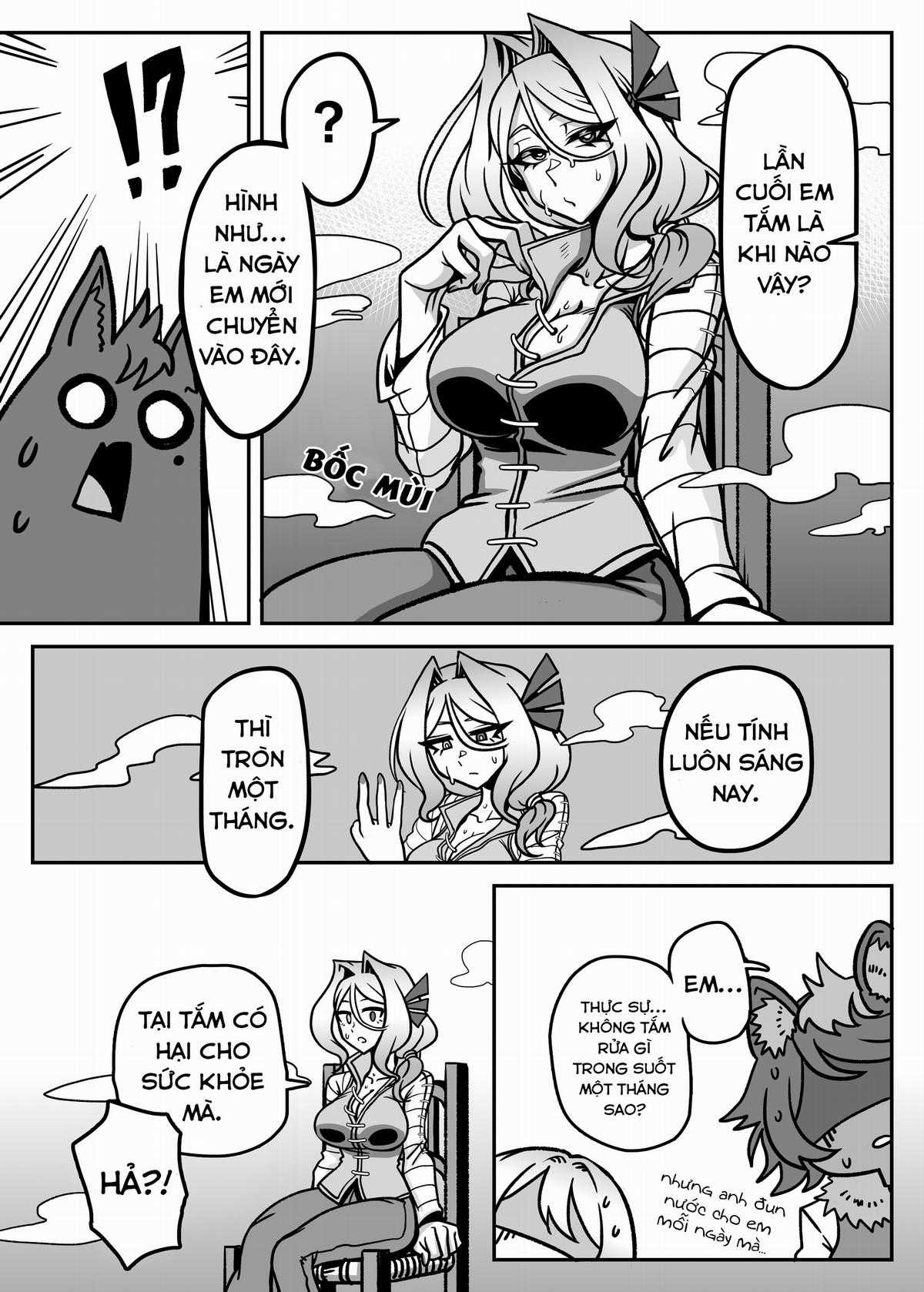 một nữ bá tước đã được tỏ tình bởi cậu bé người thú Chapter 4 trang 5