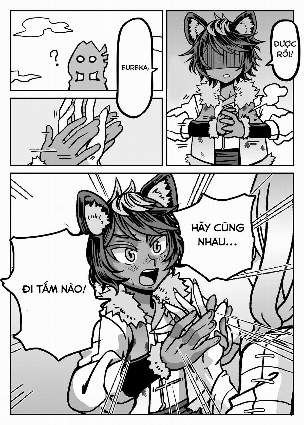 một nữ bá tước đã được tỏ tình bởi cậu bé người thú Chapter 4 trang 7