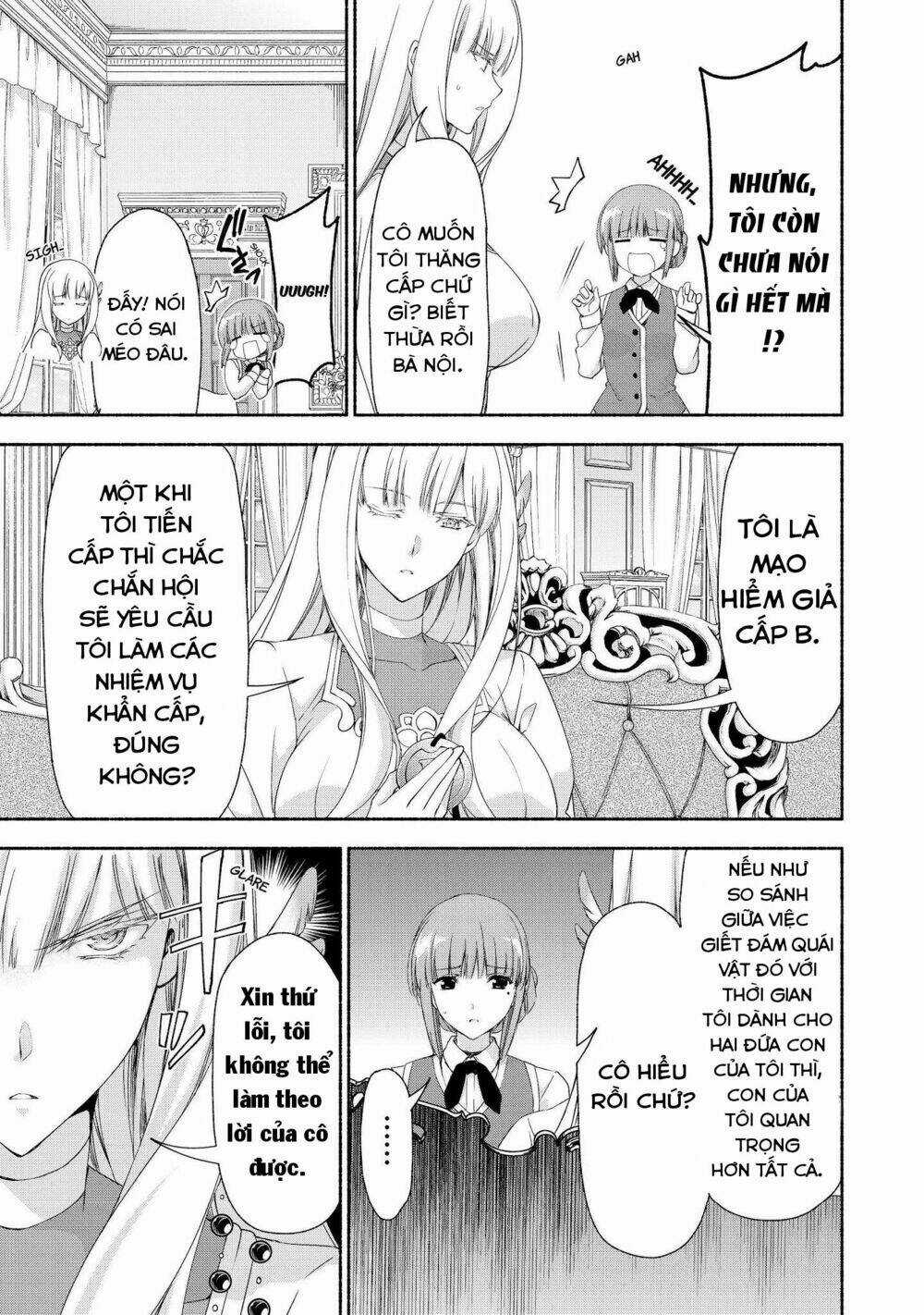 Moto Kizoku Reijou De Mikon No Haha Desuga, Musumetachi Ga Kawaii Sugite Boukenshagyo Mo Ku Ni Narim Chapter 2.2 trang 7