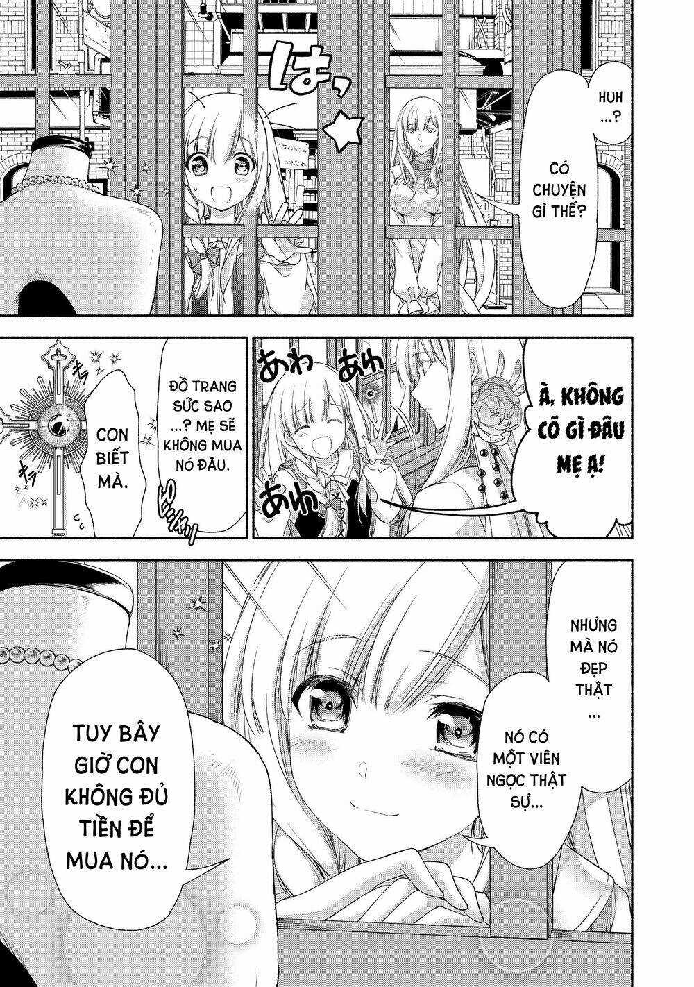 Moto Kizoku Reijou De Mikon No Haha Desuga, Musumetachi Ga Kawaii Sugite Boukenshagyo Mo Ku Ni Narim Chapter 4 trang 14