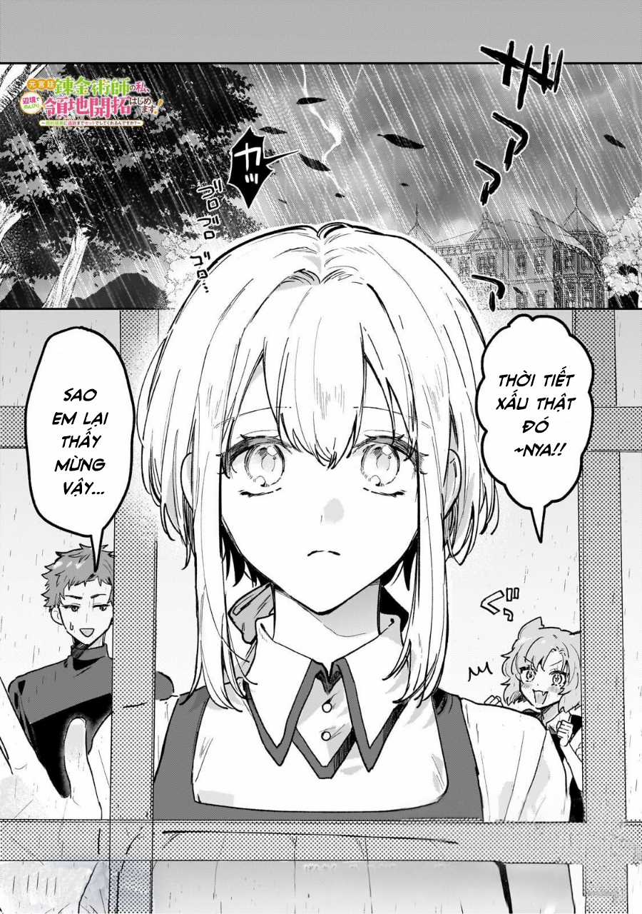 Moto Kyuutei Renkinjutsushi No Watashi, Henkyou De Nonbiri Ryouchi Kaitaku Hajimemasu! Chapter 12 trang 3
