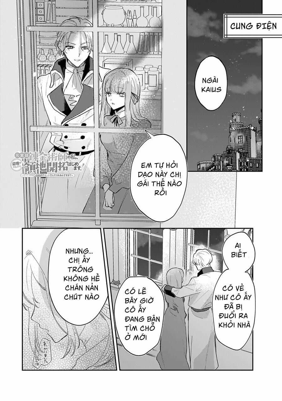 Moto Kyuutei Renkinjutsushi No Watashi, Henkyou De Nonbiri Ryouchi Kaitaku Hajimemasu! Chapter 3 trang 4