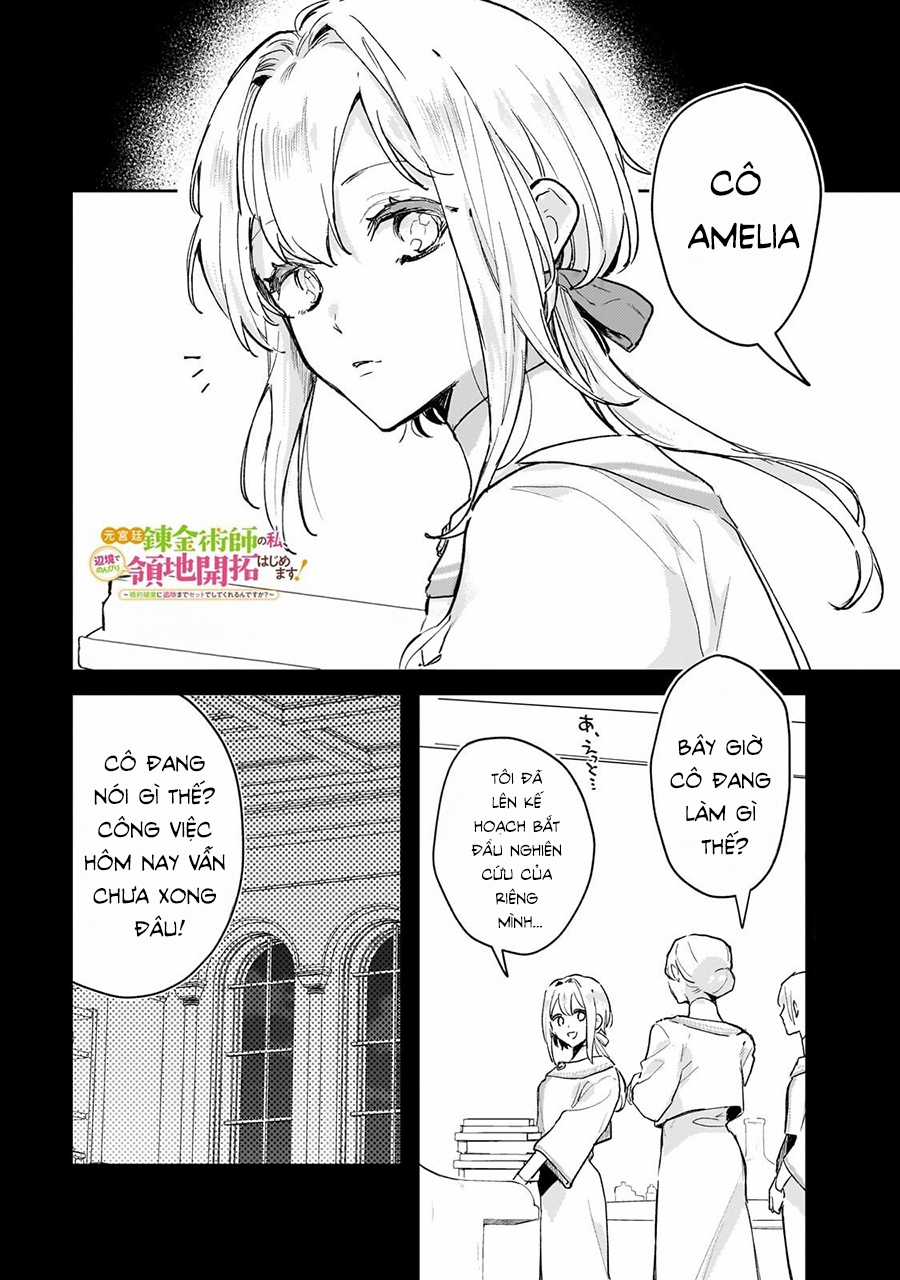 Moto Kyuutei Renkinjutsushi No Watashi, Henkyou De Nonbiri Ryouchi Kaitaku Hajimemasu! Chapter 6 trang 3