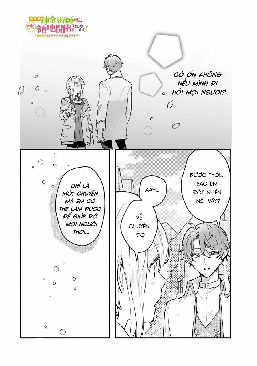 Moto Kyuutei Renkinjutsushi No Watashi, Henkyou De Nonbiri Ryouchi Kaitaku Hajimemasu! Chapter 9 trang 3