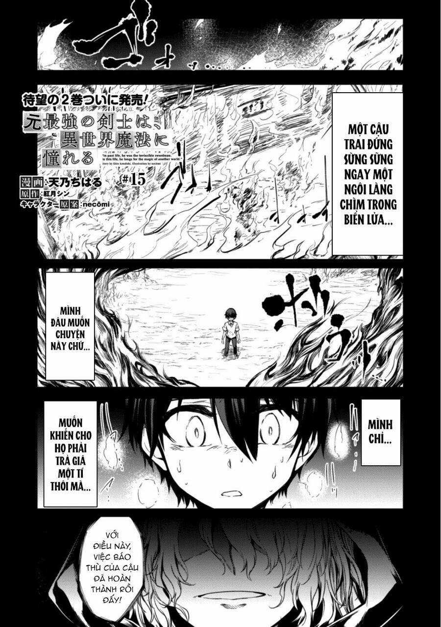 Moto Saikyou No Kenshi Wa, Isekai Mahou Ni Akogareru Chapter 15 trang 2