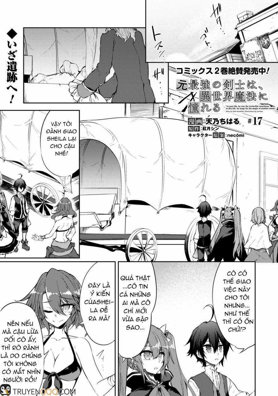 Moto Saikyou No Kenshi Wa, Isekai Mahou Ni Akogareru Chapter 17 trang 1
