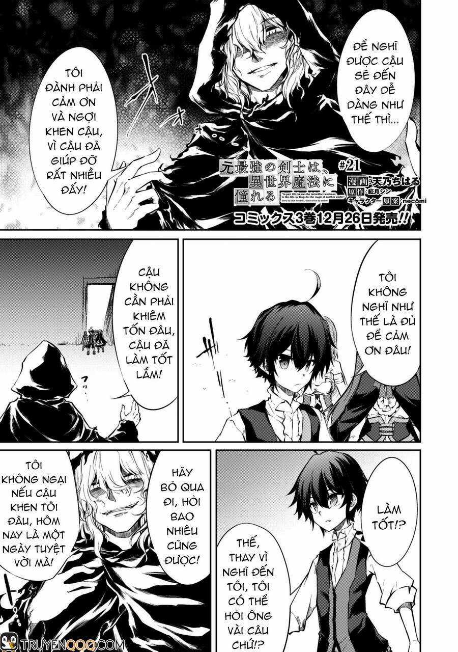 Moto Saikyou No Kenshi Wa, Isekai Mahou Ni Akogareru Chapter 21 trang 1