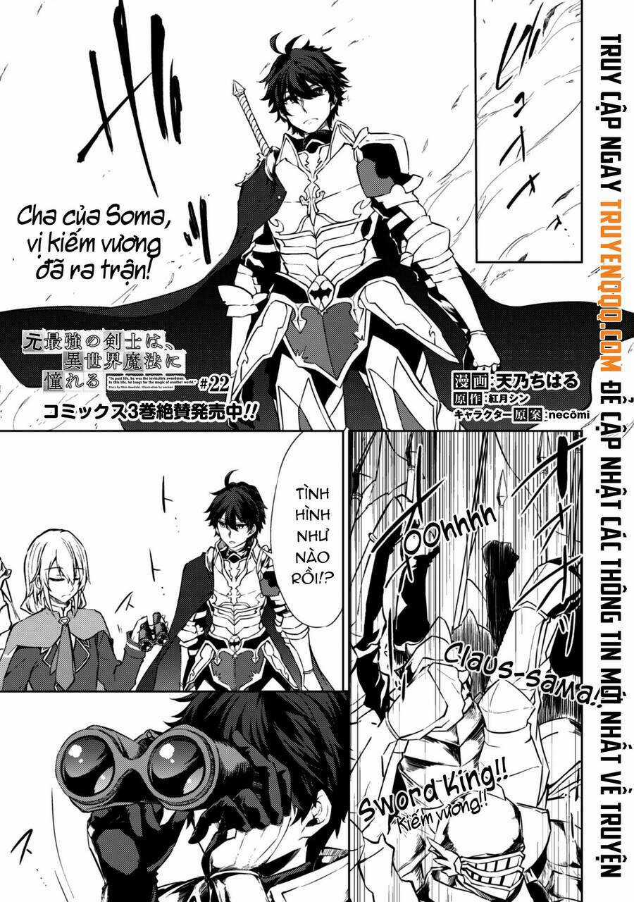 Moto Saikyou No Kenshi Wa, Isekai Mahou Ni Akogareru Chapter 22 trang 1