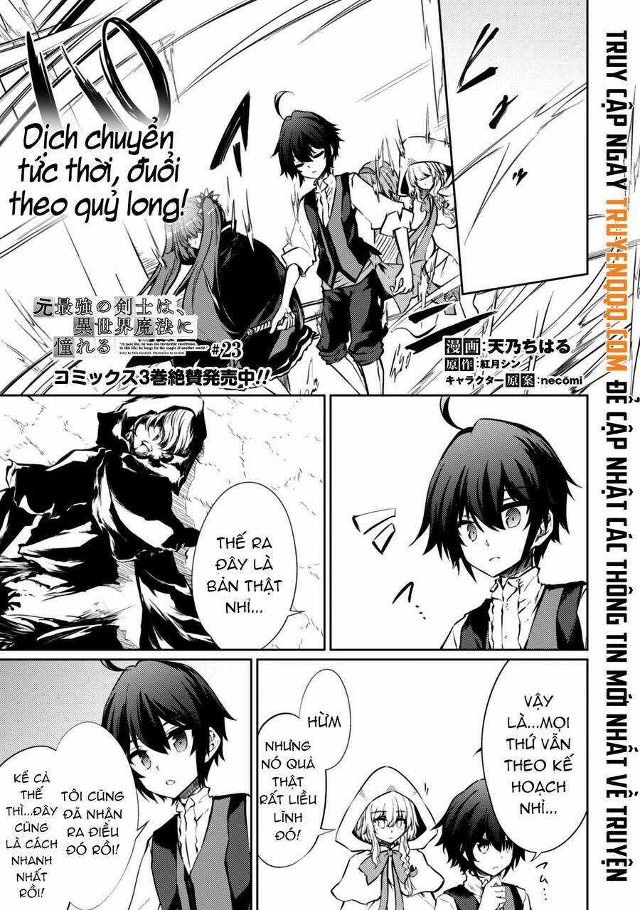 Moto Saikyou No Kenshi Wa, Isekai Mahou Ni Akogareru Chapter 23 trang 1