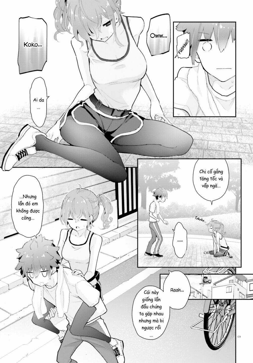 Moufu Oneesan No Atatame Kata Chapter 10 trang 9