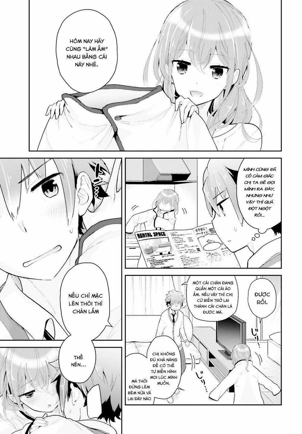 Moufu Oneesan No Atatame Kata Chapter 4 trang 3
