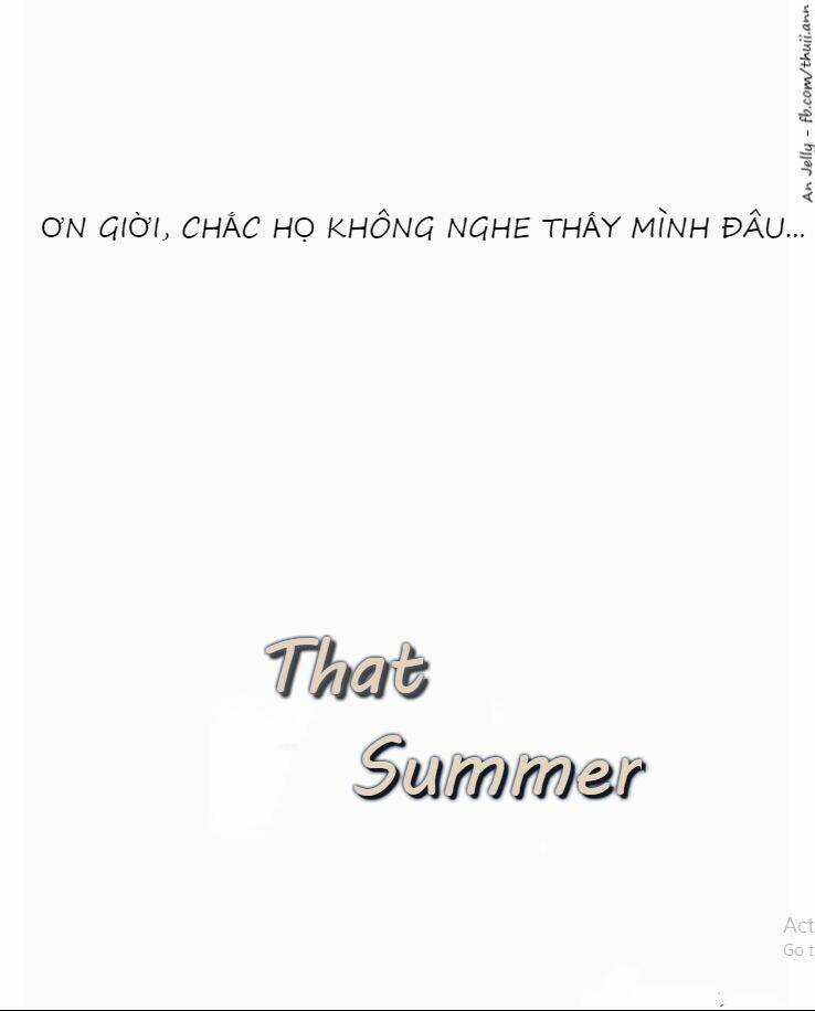 Mùa Hạ Ấy Chapter 1 trang 9
