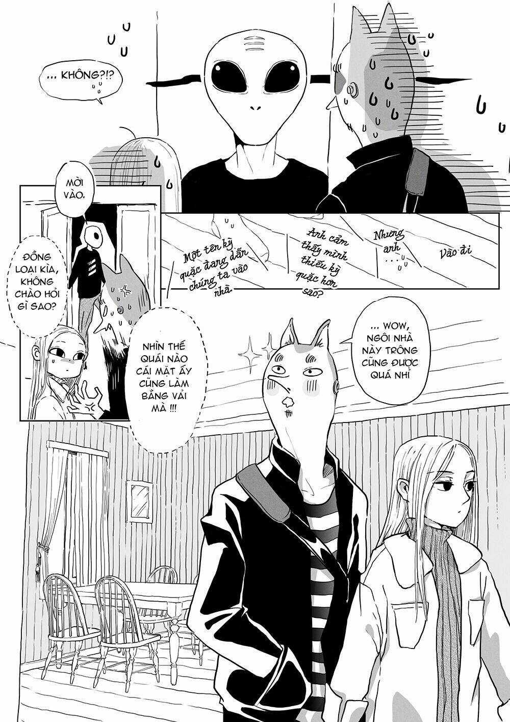 Mục Đích Anh Đến Trái Đất Này Là? Chapter 4 trang 6