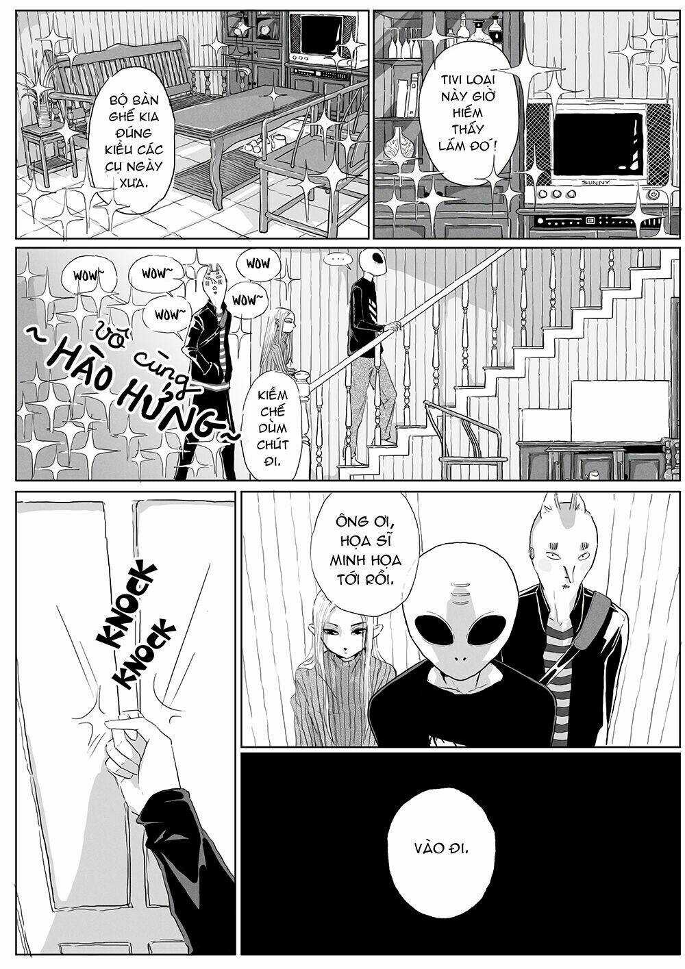 Mục Đích Anh Đến Trái Đất Này Là? Chapter 4 trang 7