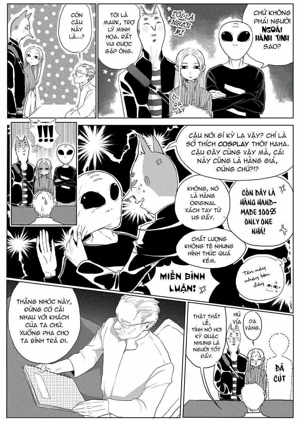 Mục Đích Anh Đến Trái Đất Này Là? Chapter 4 trang 9