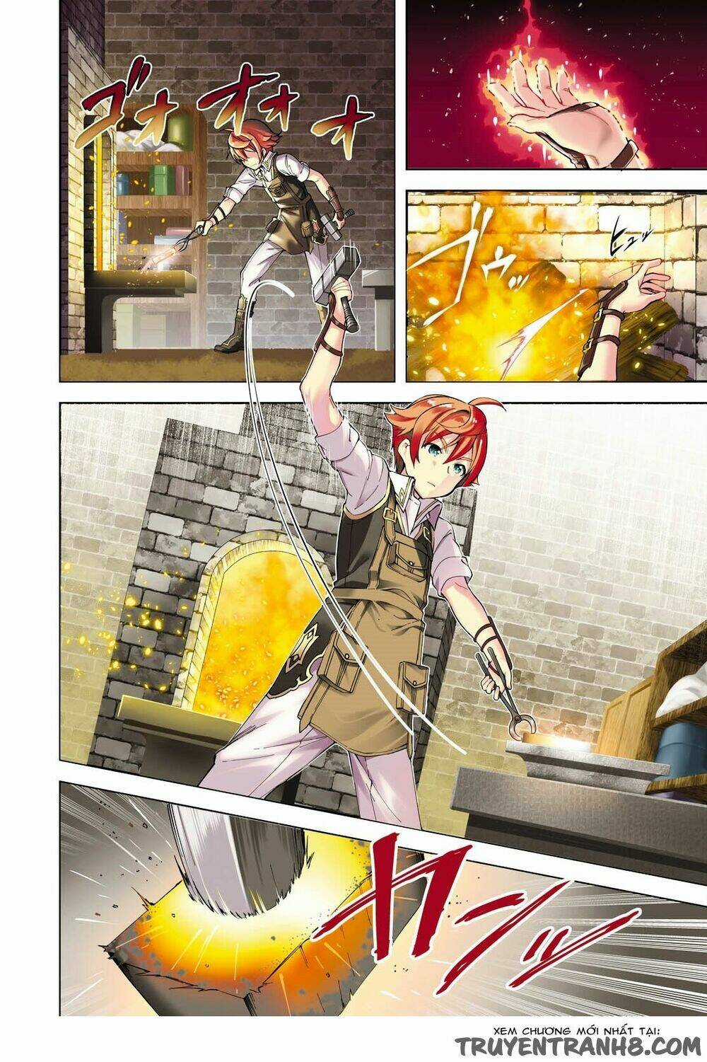 Mục Đích Trở Thành Thợ Rèn Khải Huyền Ở Thế Giới Khác Chapter 1 trang 4