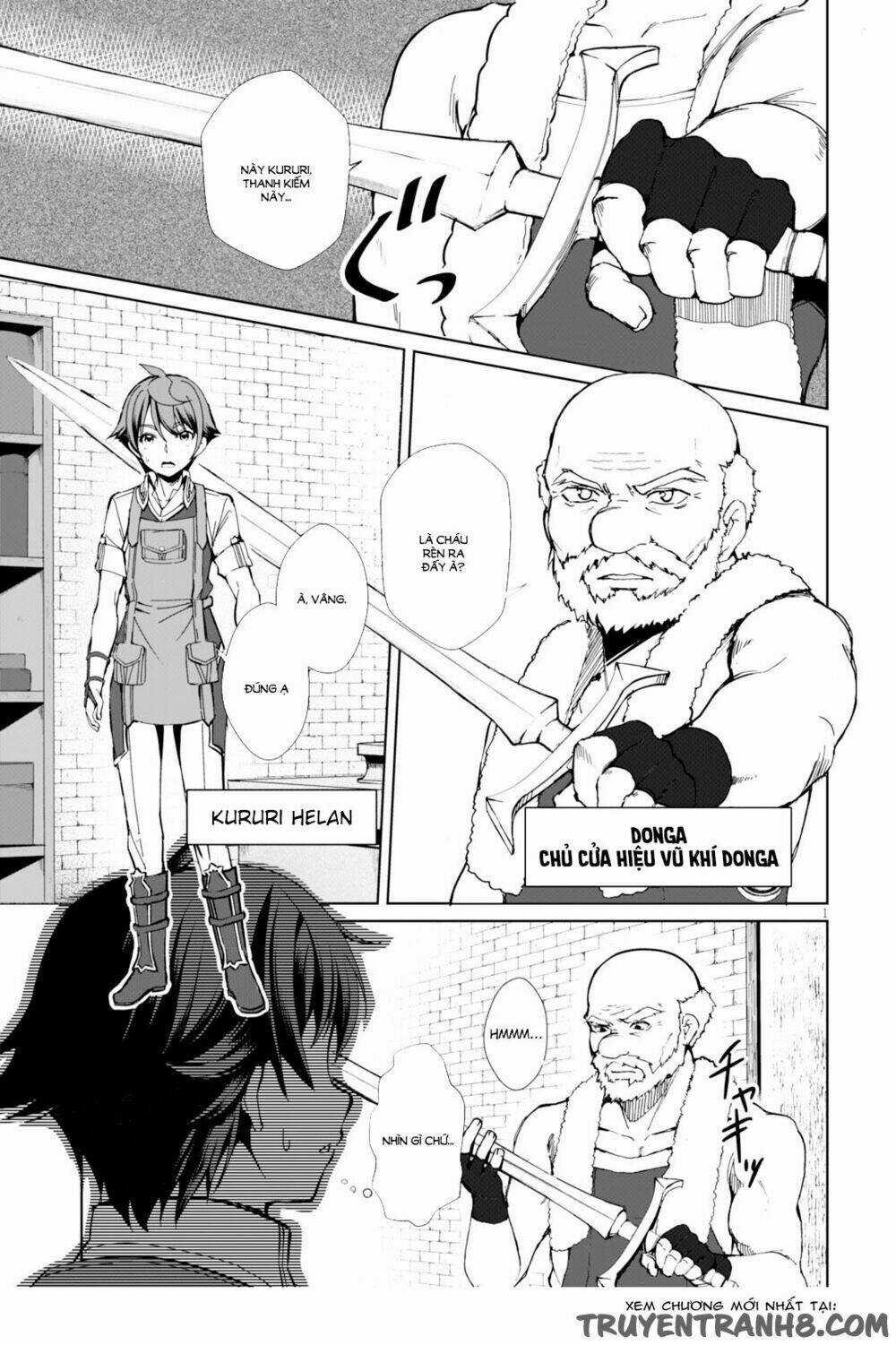 Mục Đích Trở Thành Thợ Rèn Khải Huyền Ở Thế Giới Khác Chapter 1 trang 5