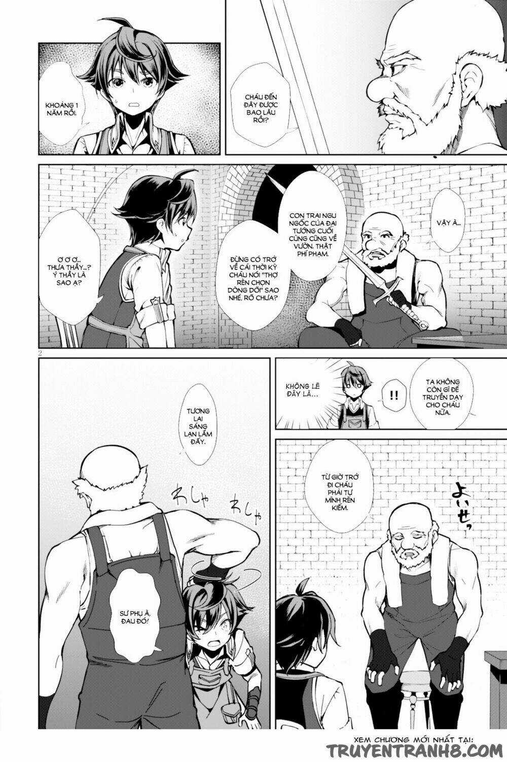 Mục Đích Trở Thành Thợ Rèn Khải Huyền Ở Thế Giới Khác Chapter 1 trang 6